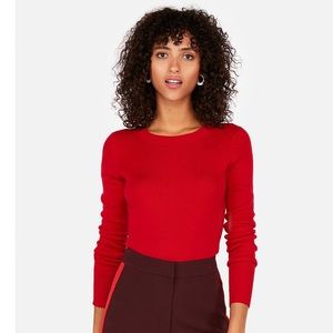 NWT fitted crew neck sweater